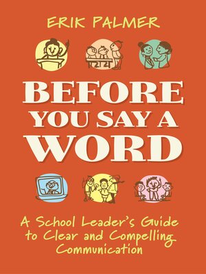 cover image of Before You Say a Word